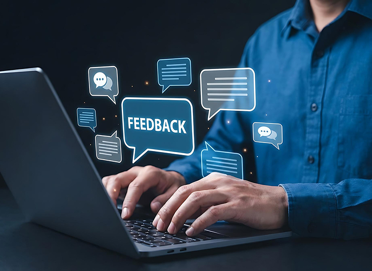 Timing chart for asking customers for a review